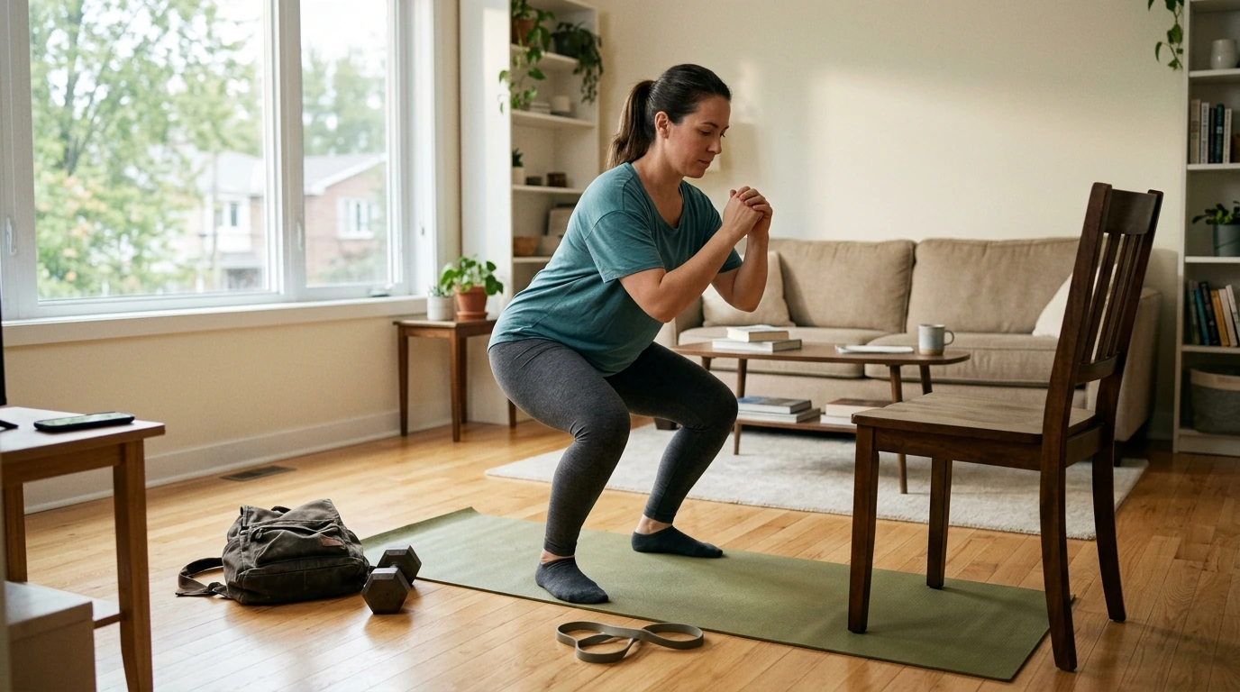 4-Week Fit-at-Home Plan: Minimal Gear Daily Workouts